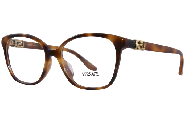 Versace VE3235B Eyeglasses Women's Full Rim Square Shape