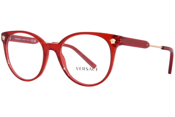 Versace glasses red on sale frame