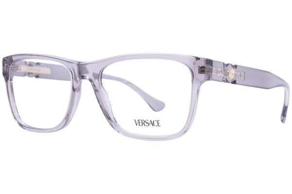  Versace VE3303 Eyeglasses Men's Full Rim Rectangle Shape 