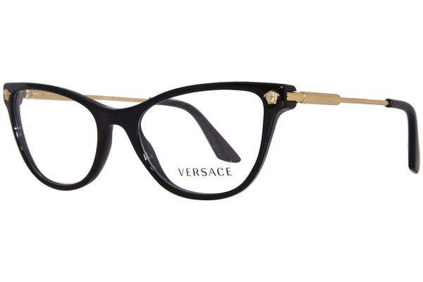  Versace VE3309 Eyeglasses Women's Full Rim Cat Eye 