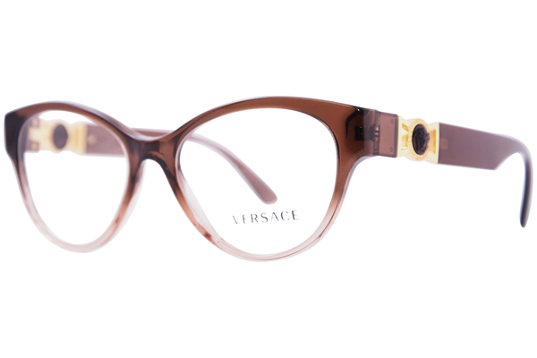 Versace VE3313 Eyeglasses Women's Full Rim Round Shape