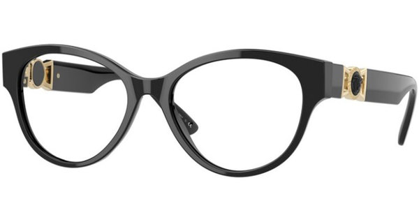  Versace VE3313 Eyeglasses Women's Full Rim Round Shape 