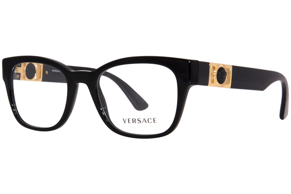  Versace VE3314 Eyeglasses Men's Full Rim Square Shape 