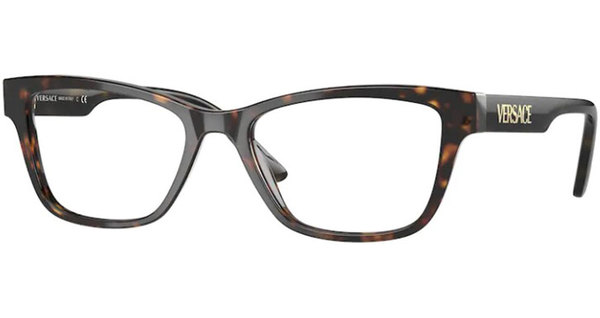 Versace VE3316 Eyeglasses Women's Full Rim Cat Eye