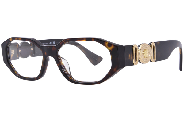  Versace VE3320U Eyeglasses Full Rim Rectangle Shape 