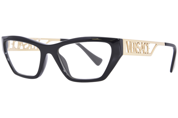  Versace VE3327U Eyeglasses Women's Full Rim Cat Eye 