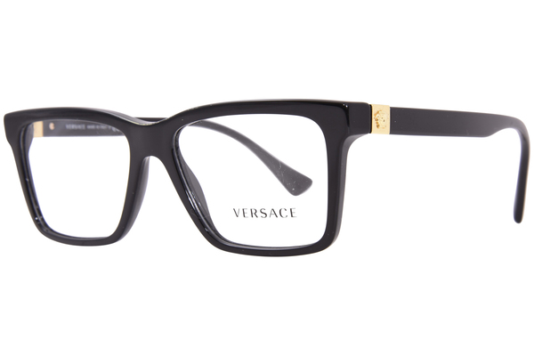  Versace VE3328 Eyeglasses Men's Full Rim Rectangle Shape 