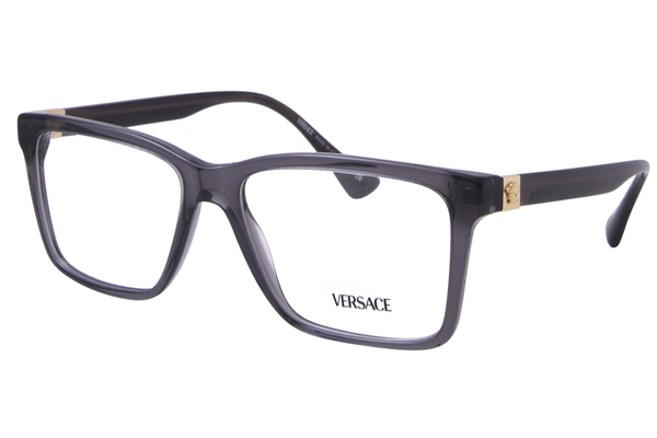  Versace VE3328 Eyeglasses Men's Full Rim Rectangle Shape 