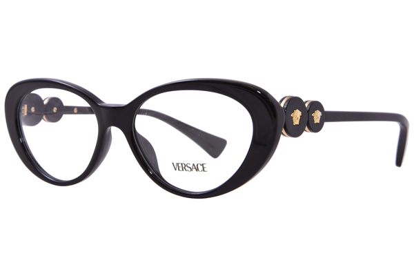 Versace VE3331U Eyeglasses Women's Full Rim Cat Eye