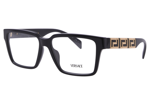  Versace VE3339U Eyeglasses Men's Full Rim Rectangle Shape 