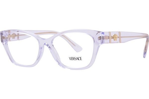 Versace VE3344 Eyeglasses Women's Full Rim Cat Eye