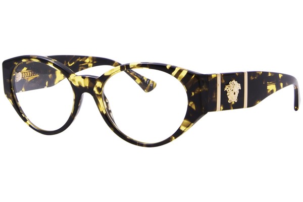 Versace VE3345 Eyeglasses Women's Full Rim Oval Shape