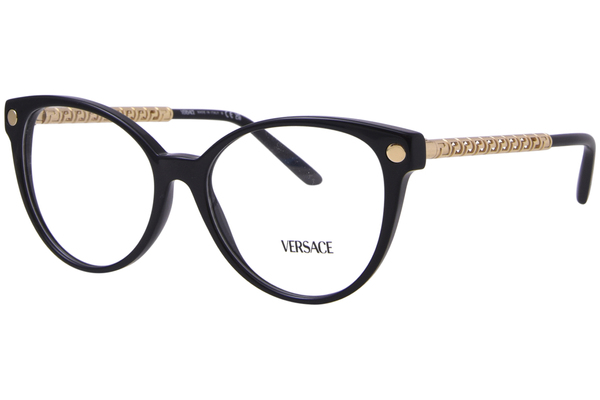  Versace VE3353 Eyeglasses Women's Full Rim Cat Eye 