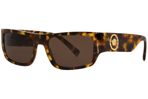  Versace VE4385 Sunglasses Men's Rectangular Shades 