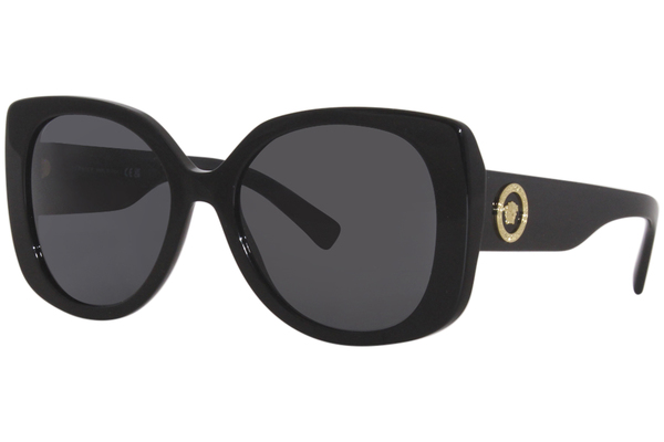 Versace VE 4275 GB1/87 58mm Sunglasses - Grey Lens/Black Frame