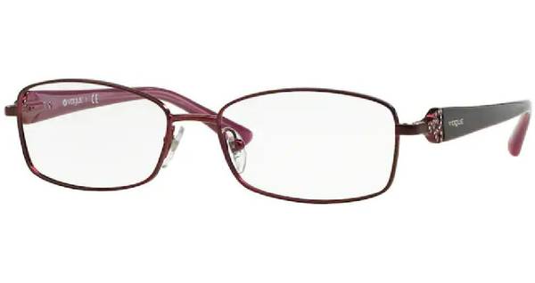  Vogue VO3845B Eyeglasses Women's Full Rim Pillow Shape 