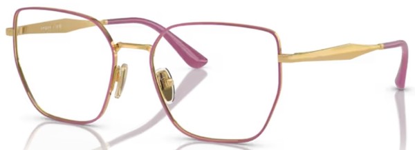 Vogue VO4283 280 Eyeglasses Women's Rose/Gold Full Rim Square Shape 53 ...