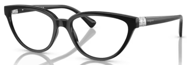  Vogue VO5517B Eyeglasses Women's Full Rim Cat Eye 