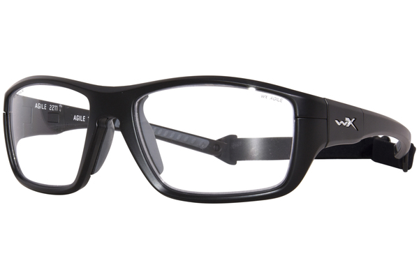 Wiley X Agile Eyeglasses Youth Full Rim Square Shape