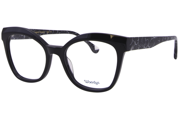 Woodys Tulip Eyeglasses Women's Full Rim Butterfly Shape