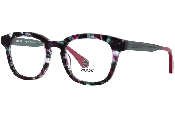  Woow No Brainer Eyeglasses Full Rim Square Shape 