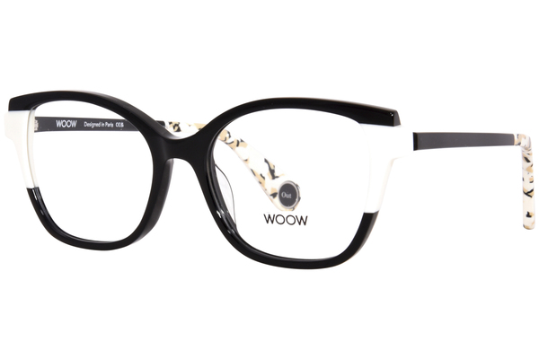  Woow Stand Out Eyeglasses Women's Full Rim Square Shape 