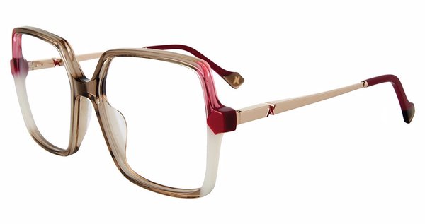 Yalea VYA086 Eyeglasses Women's Full Rim Square Shape