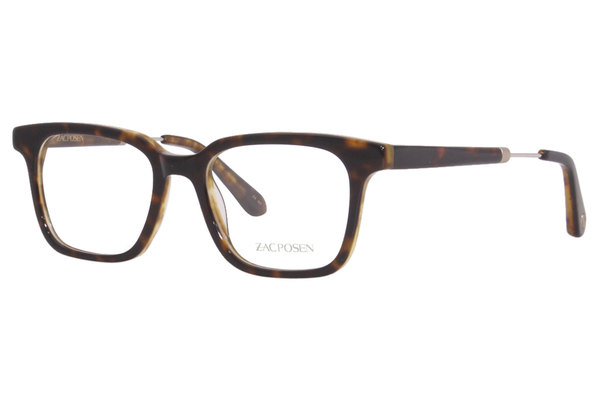  Zac Posen Orson Eyeglasses Men's Full Rim Square Shape 