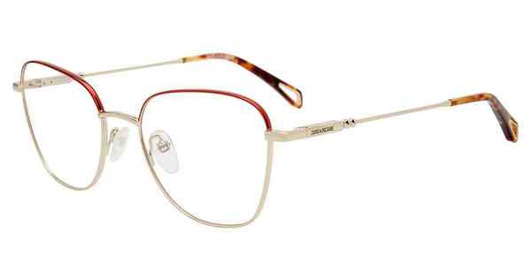  Zadig & Voltaire VZV331 Eyeglasses Women's Full Rim Butterfly Shape 