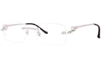 Cartier Core Range CT0281O Eyeglasses Rimless Rectangle Shape