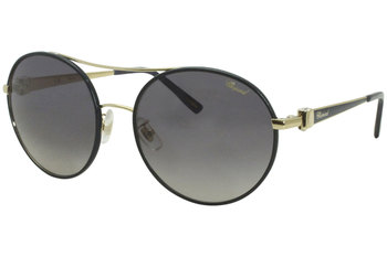 Chopard SCHB68S Sunglasses Men's Round Shades