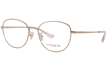 Coach HC5137 9331 Eyeglasses Women's Shiny/Rose Gold Full Rim 51-18-140