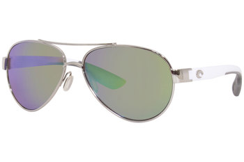 Loreto Polarized Sunglasses in Blue Mirror