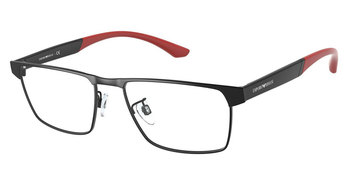 Emporio Armani EA1124 Eyeglasses Frame Men's Full Rim Rectangular