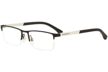 Emporio Armani Men's Eyeglasses EA1041 EA/1041 Half Rim Optical Frame