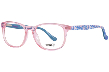 Kensie Dilemma Eyeglasses Youth Girl's Full Rim Square Shape