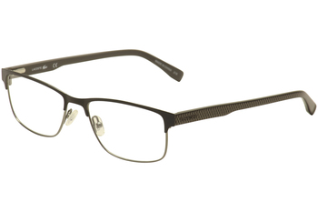 Lacoste L2217 Eyeglasses Men's Full Rim Rectangle Shape