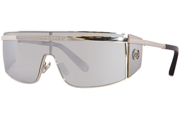 Philipp Plein SPP013M Sunglasses Men's Shield