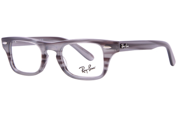 Ray Ban Junior-Burbank RY9083V 3850 Eyeglasses Youth Boy's Striped Grey 41mm