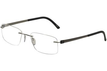Silhouette Eyeglasses Titan Accent Chassis 5452 Rimless Optical Frame ...