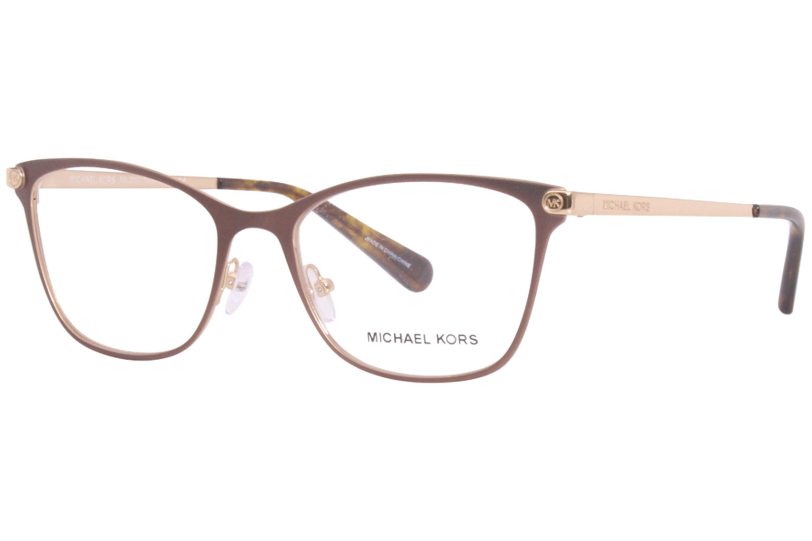 Michael Kors Eyeglasses Women's Toronto MK3050 1213 Satin Brown 53-17-140mm  