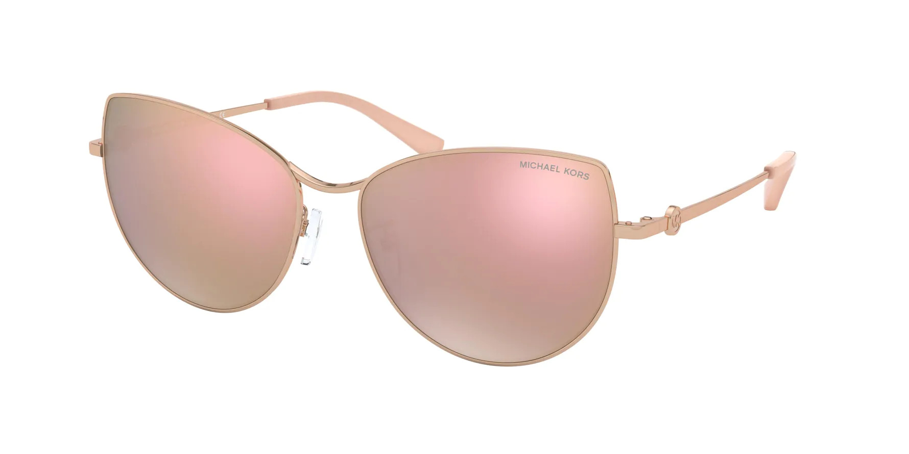 Michael Kors Sunglasses Women's La-Paz MK1062 1108M5 Rose Gold/Pink  Polarized 