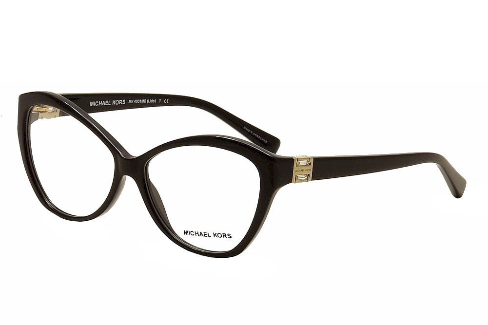 Michael Kors Women's Eyeglasses Lido 4001MB 4001-MB Cat Eye Optical Frame |  