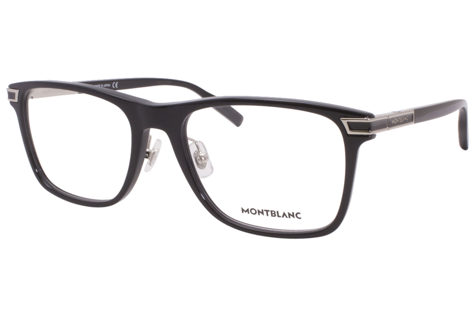 Mont Blanc MB0042O Eyeglasses Men's Full Rim Rectangular Optical Frame ...