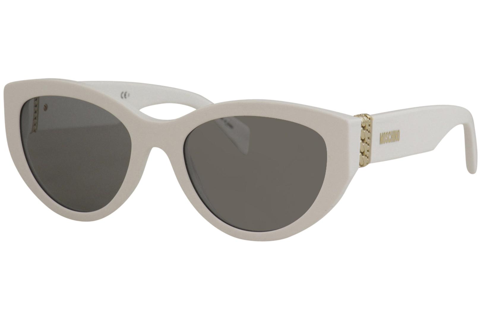 Moschino sunglasses white online