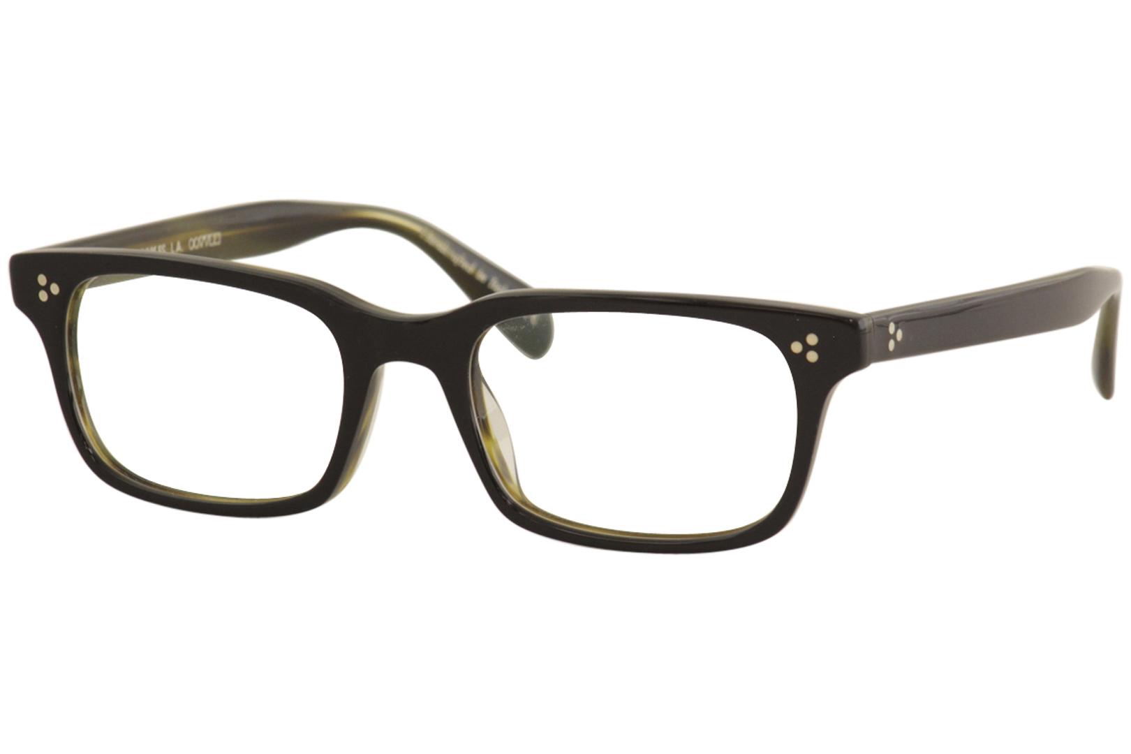 Oliver Peoples Eyeglasses Cavalon 5381 OV/5381/U 1441 Black/Olive Optical  Frame 