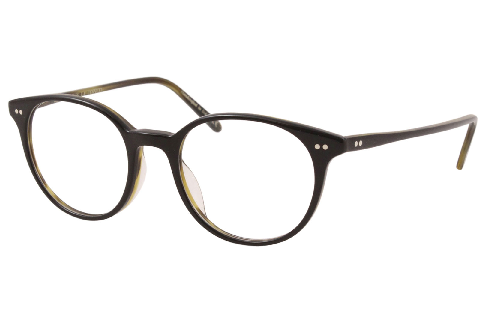 Oliver Peoples Mikett OV5429U 1441 Eyeglasses Black/Olive Tortoise Optical  Frame 