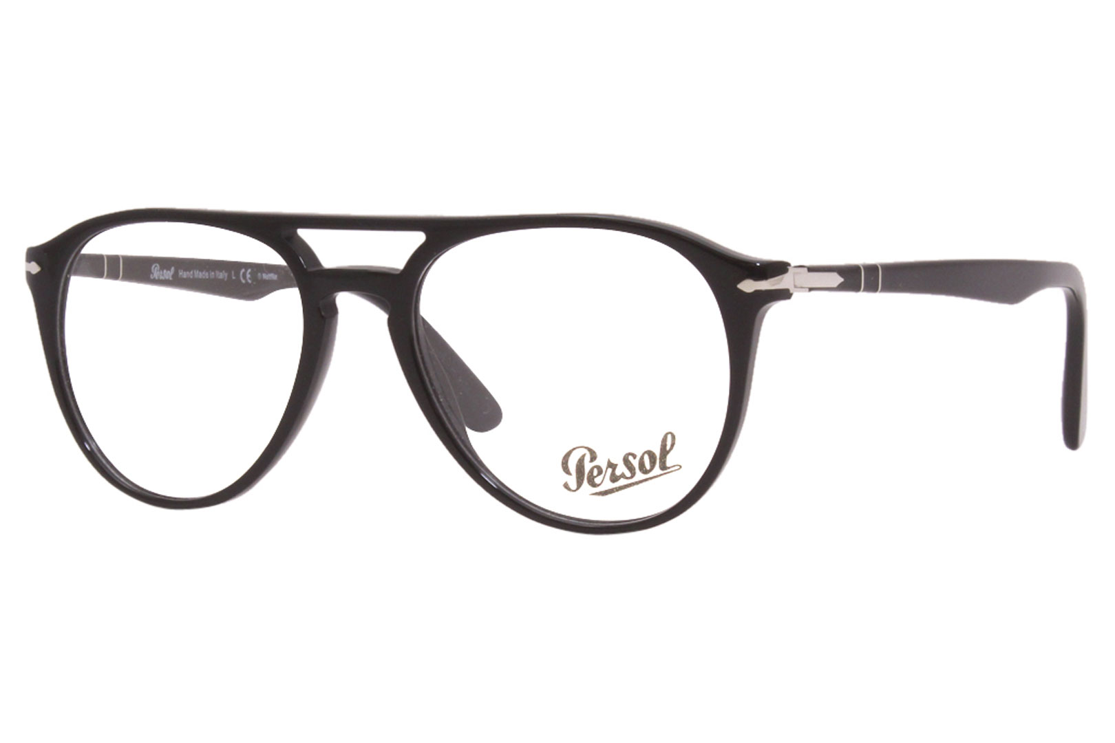 Persol Eyeglasses Men's El-Professor 3160-V 95 Black 52-18-145mm ...