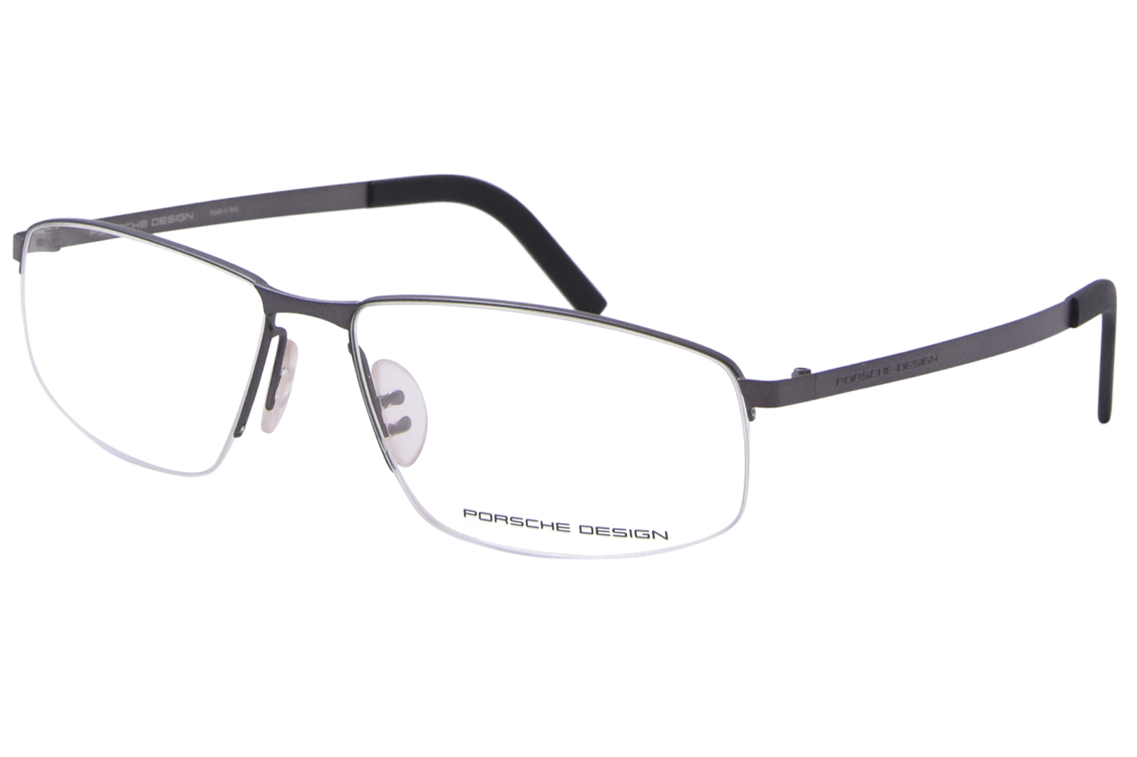 Porsche Design Men's Eyeglasses P8284 P/8284 Half Rim Optical Frame |  EyeSpecs.com