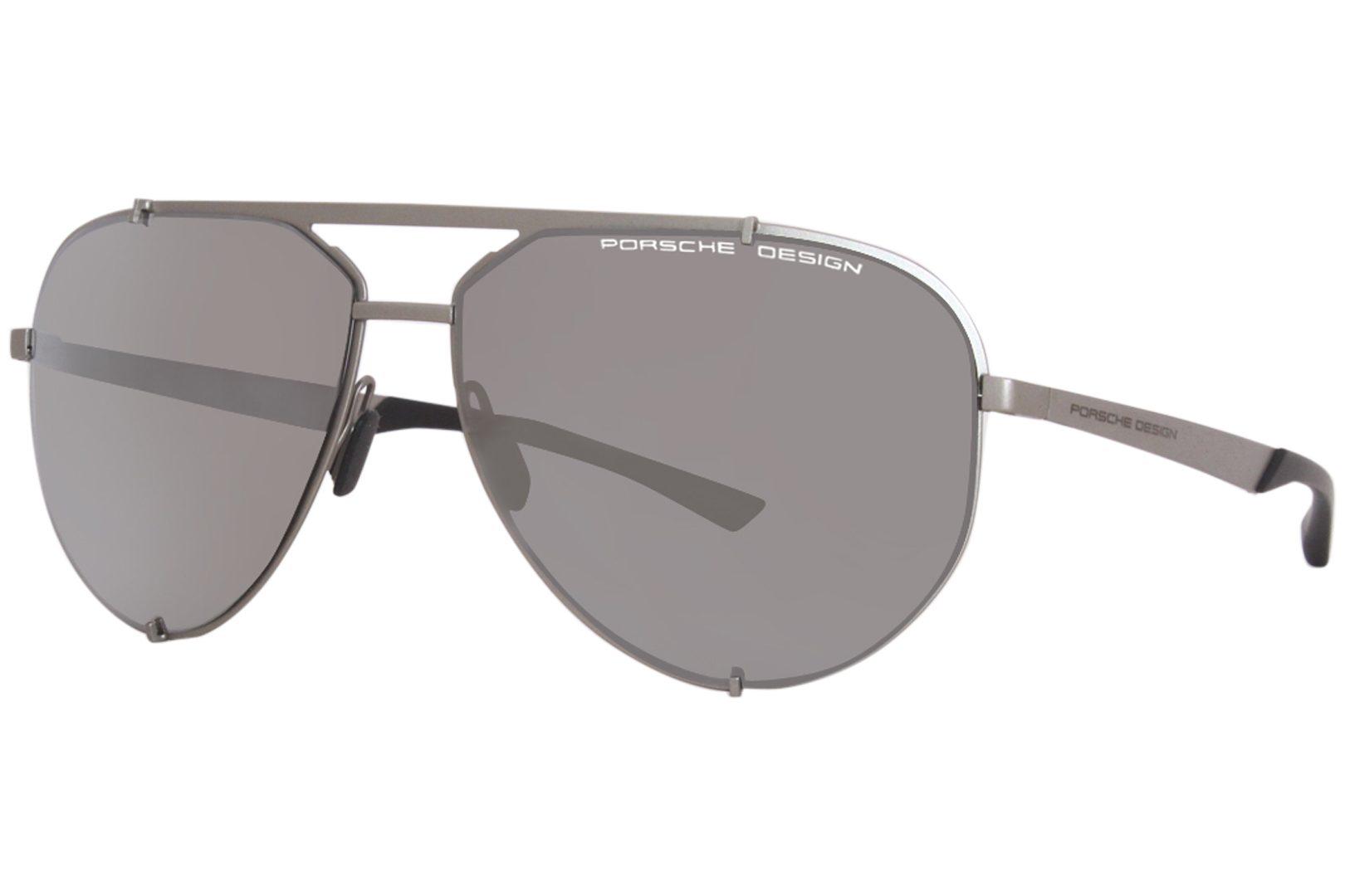 Classic Metal Aviator Sunglasses For Men Women Colored Mirror Lens 57mm